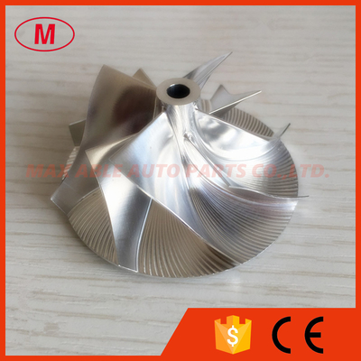 K04 41.94/56.08mm 5306-123-2203 1302-003-411 4+4 blades performance turbo billet compressor wheel