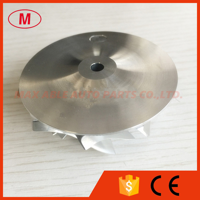 TD04HL 19T 46.02/58.00mm 5+5 blades 49189-X high performance Turbo milling/billet compressor wheel