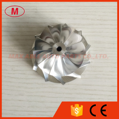 GT15-25 53.53/69mm 11+0 Blades aluminum 2618/milling/billet compressor wheel