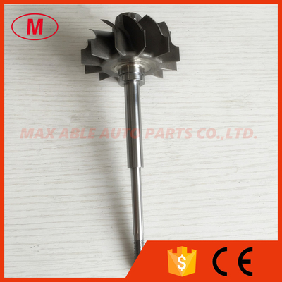 HX35 HX35W H1C Ind 70mm Exd 60mm 12 blades Turbocharger Turbine Wheel /turbine Shaft&wheel