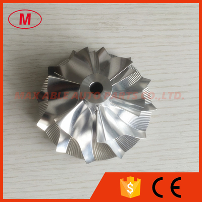 RHG6 60.65/82.05mm 6+6 blades high performance turbo billet compressor wheel for Chevy 6.6