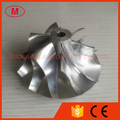 RHG6 60.65/82.05mm 6+6 blades high performance turbo billet compressor wheel for Chevy 6.6