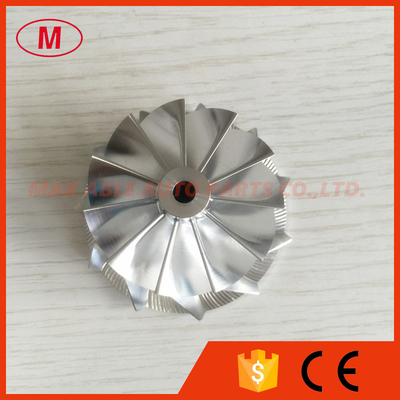 CT12 47.04/58.03mm 11+0 blades Turbocharger aluminum 2618/milling/billet compressor wheel