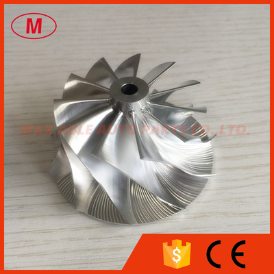 CT12 47.04/58.03mm 11+0 blades Turbocharger aluminum 2618/milling/billet compressor wheel
