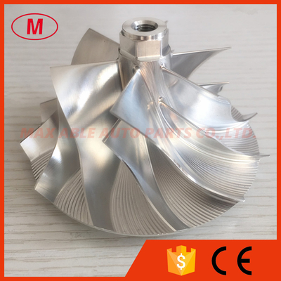 GT3782VAS 56.83/82.04mm 6+6 blades performance billet/milling/aluminum compressor wheel