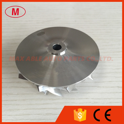 TA31 46.50/60.25mm 11+0 blades 409096-0013 performance billet/milling compressor wheel