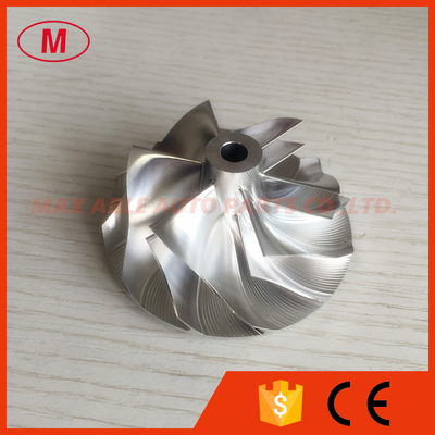 TD05H-20G 49179-43400 52.56/68.01mm 6+6 blades Turbo 49179-00260/EVO Billet/milling compressor wheel