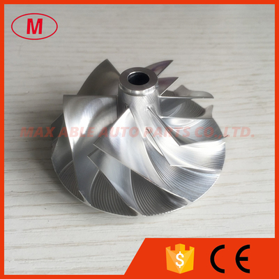 TA31 46.41/60.25mm 6+6 blades 409096-0013 billet/milling/aluminum 2024 compressor wheel