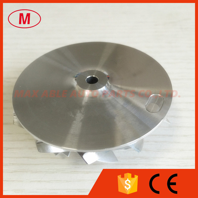 K04 49.62/61.98mm 6+6 blades high performance turbo milling/ billet compressor wheel