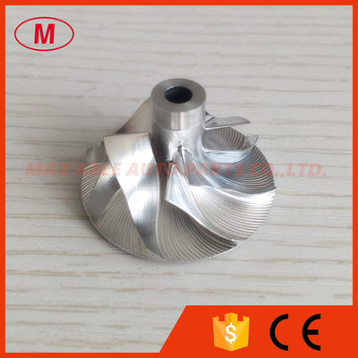 RHF3 25.50/36.95mm 4+4 blades Turbocharger Billet/milling/aluminum 2024 compressor wheel