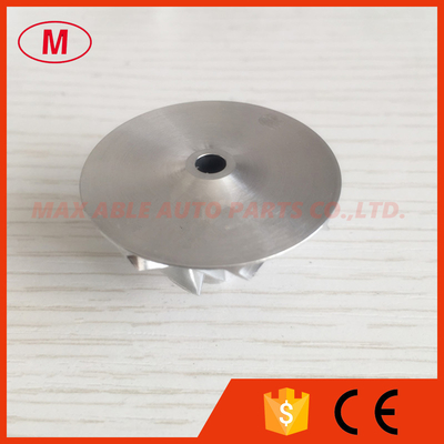 RHF3 25.50/36.95mm 4+4 blades Turbocharger Billet/milling/aluminum 2024 compressor wheel