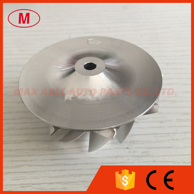 GT15-25 reverse 44.50/60.40mm  782847-01B 9+0 Blade high performance billet compressor wheel