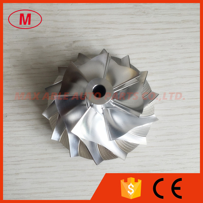 S200 51.80/74.10mm 7+7 blades Turbo Billet/milling/aluminum 2024 compressor wheel