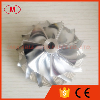 S200 171729 58.55/80.57mm 7+7blades Turbocharger Billet/milling compressor wheel