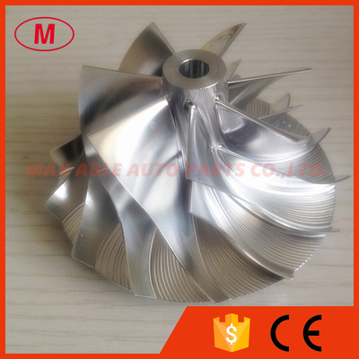 S200 171729 58.55/80.57mm 7+7blades Turbocharger Billet/milling compressor wheel