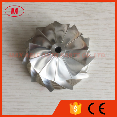 T04B 409179-0028 59.00/76.13mm 11+0 BLADES high performance Turbo billet compressor wheel