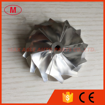 TD04HL 20G 52.56/68.00mm 6+6 blades 49189-X high performance Turbo Billet compressor wheel