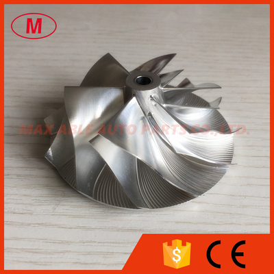 TD04HL 20G 52.56/68.00mm 6+6 blades 49189-X high performance Turbo Billet compressor wheel