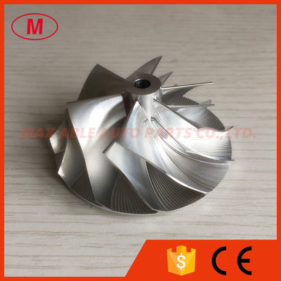 TF035 45.70/60.13mm 6+6 high performanceTurbo Billet/milling/aluminum 2618 compressor whee