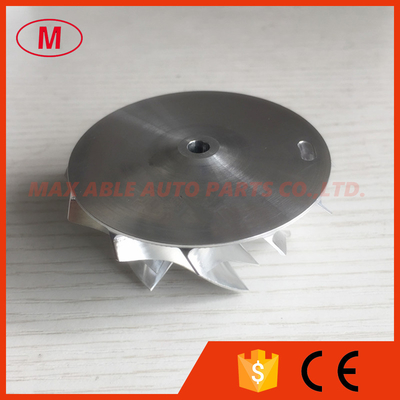 RHF5/RHF55 46.30/60.00mm 6+6 blades  performance turbo milling/billet compressor wheel