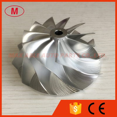 T04B 409179-0028 59.00/76.13mm 11+0 blades high performance turbo billet compressor wheel