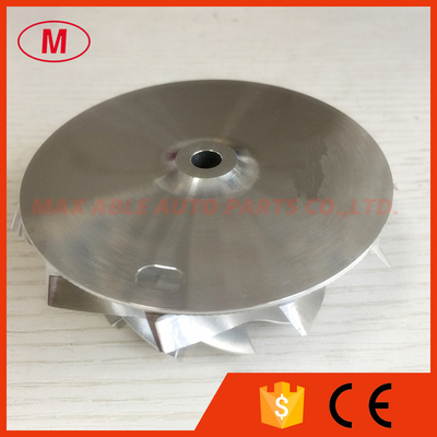 T04B 409179-0028 59.00/76.13mm 11+0 blades high performance turbo billet compressor wheel