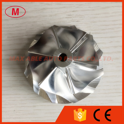 GT3576 434292-0007 56.84/74.99mm 6+6 blades Turbo aluminum 2618/billet compressor wheel