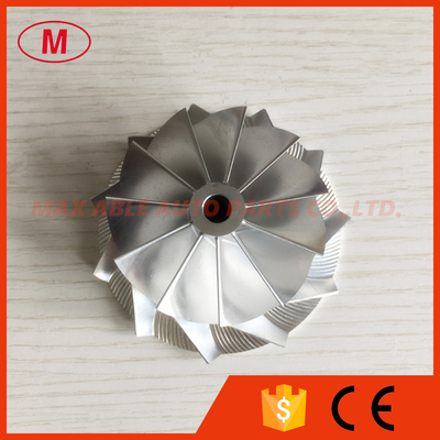 CT26 53.11/71.00mm 11+0 blades performance Turbo aluminum 2618/billet compressor wheel