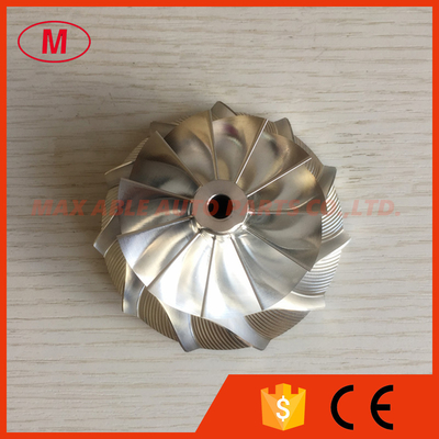 GTX3576 56.84/76.20mm 434292-0007 11+0 blades turbo Milling/billet compressor wheel