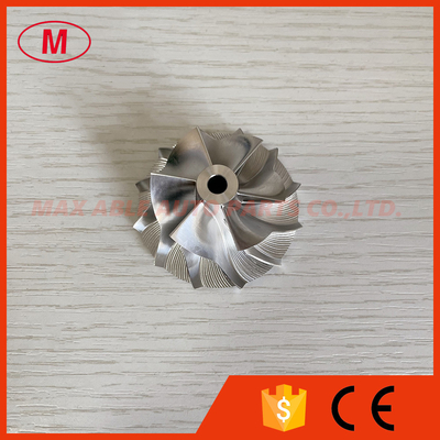 GT1749 6+6 blades 702489-0005/0001 36.39/49.10mm high performance turbo milling/aluminum 2618/billet compressor wheel