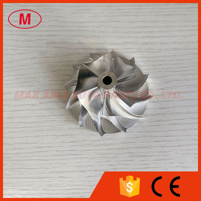 T350 46.80/69.00mm 6+6 blades 446278-0002 high performance turbo aluminum 2618/milling/ Billet compressor wheel