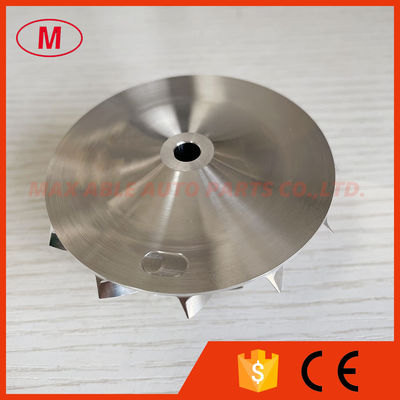 T350 46.80/69.00mm 6+6 blades 446278-0002 high performance turbo aluminum 2618/milling/ Billet compressor wheel