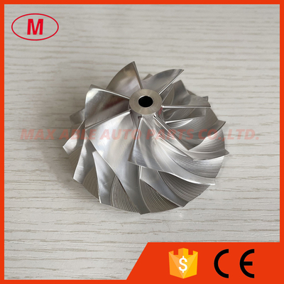 K16 49.09/68.62mm 7+7blades high performance milling/aluminum 2618/billet compressor wheel