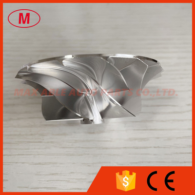 K16 49.09/68.62mm 7+7blades high performance milling/aluminum 2618/billet compressor wheel