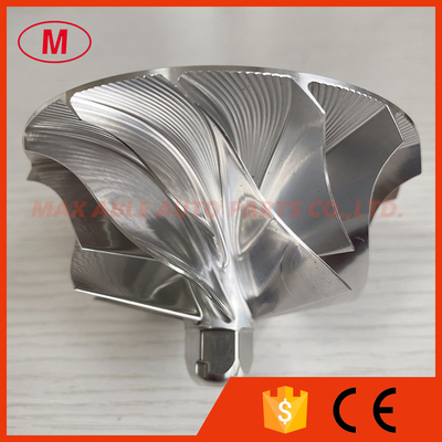 PTE68 68.00/92.45mm 7+7 blades A22268-02 REV A 02109 milling/aluminum 2618/billet compressor wheel for PTE6870SP CEA