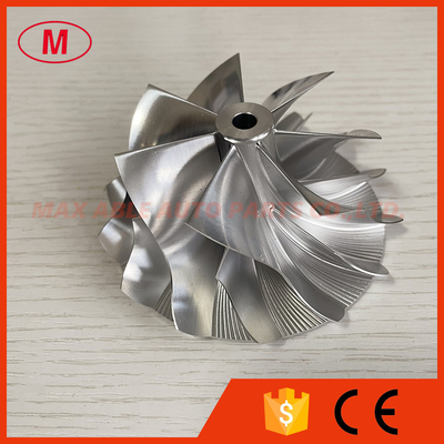 G35-1050 68.07/84.45mm 7+7 Blades high performance turbo aluminum 2618/Milling/billet compressor wheel