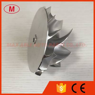 G35-1050 68.07/84.45mm 7+7 Blades high performance turbo aluminum 2618/Milling/billet compressor wheel