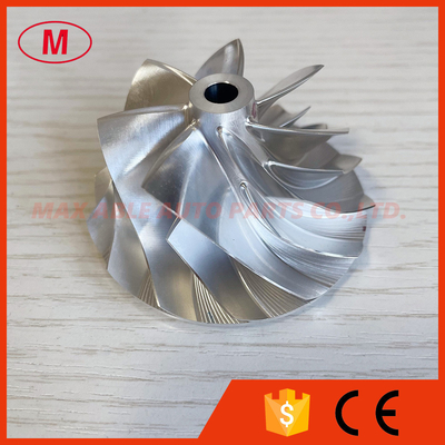 GTX2860R 45.66/60.00mm 7+7blades LEP style turbo milling/aluminum 2618/billet compressor wheel