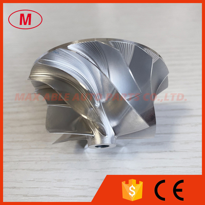 GTX2860R 45.66/60.00mm 7+7blades LEP style turbo milling/aluminum 2618/billet compressor wheel
