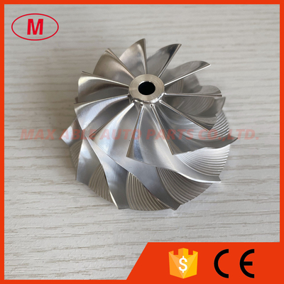 GT2871 452546-0005/trim56 53.11/70.98mm 11+0 blades Bore:5.99mm performance aluminum 2618/billet compressor wheel