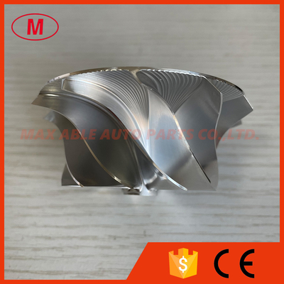 GT2871 452546-0005/trim56 53.11/70.98mm 11+0 blades Bore:5.99mm performance aluminum 2618/billet compressor wheel