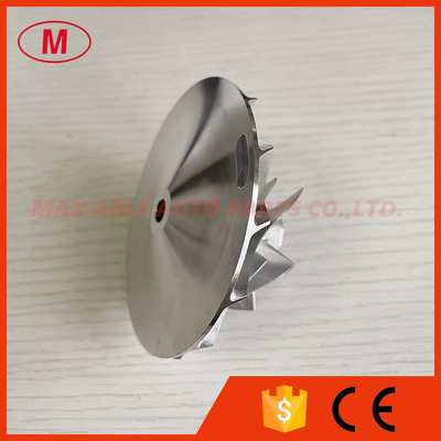 HX35 51.95/83.03 mm 7+7 blades turbo milling/aluminum 2618/billet compressor wheel