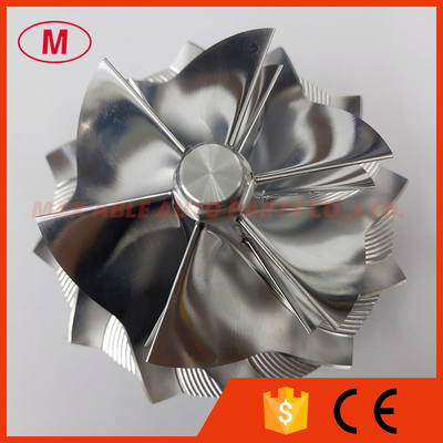 GTB4708 704746-0002 78.65/108.00mm 6+6blades high performance turbo milling/aluminum 2618/billet compressor wheel