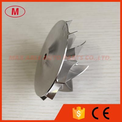 TD05H 59.05/76.13mm 6+6 blades high performance Turbocharger milling/aluminum 2618/billet compressor wheel