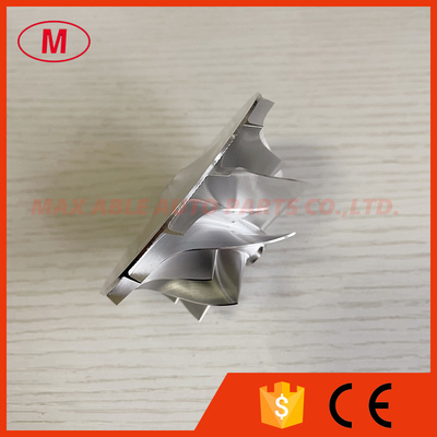 RHF55 55.50/76.13mm 7+7 blades turbo milling/aluminum 2618/billet compressor wheel