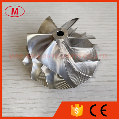 B03G forward 53.90/67.00mm 1867-123-2001 6+6 blades high performance milling/aluminum 2618/billet compressor wheel