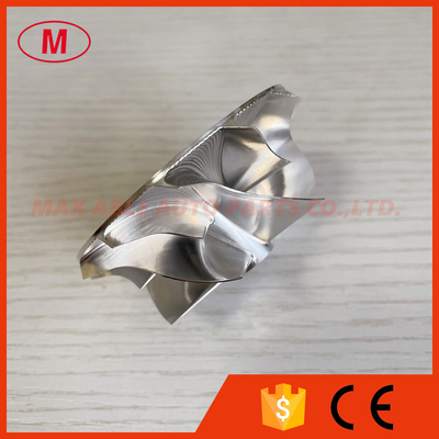 B03G forward 53.90/67.00mm 1867-123-2001 6+6 blades high performance milling/aluminum 2618/billet compressor wheel