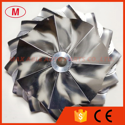 TD08 76.00/101.00mm 7+7 blades high performance turbo milling/aluminum 2618/billet compressor wheel