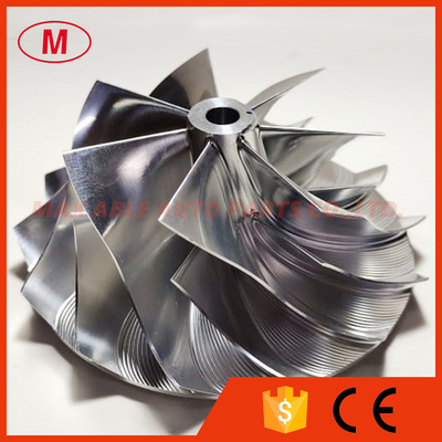 TD08 76.00/101.00mm 7+7 blades high performance turbo milling/aluminum 2618/billet compressor wheel