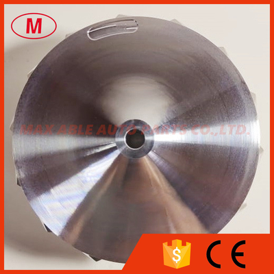 TD08 76.00/101.00mm 7+7 blades high performance turbo milling/aluminum 2618/billet compressor wheel